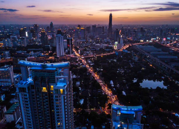 istock Ploenchit view from above in Bangkok in Thailand 1215424883