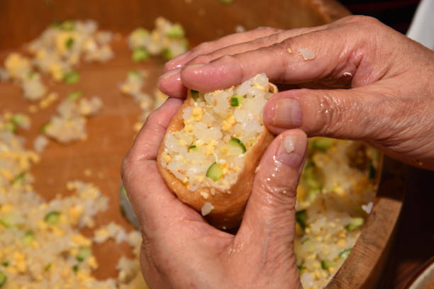 istock Inarizushi, Japanese cuisine 1215428135