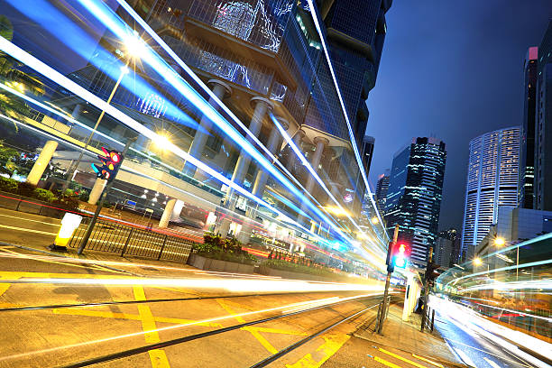 istock traffic in city at night 121542915