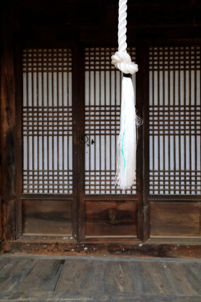 istock Korean traditional house 1215431823