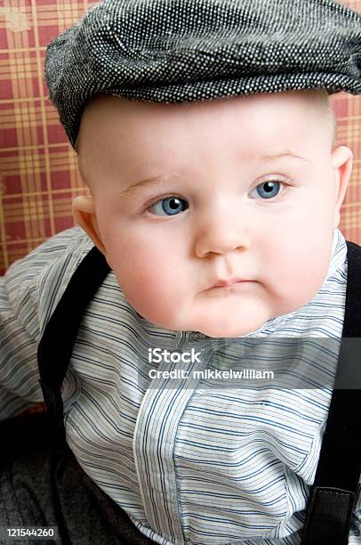Kontrakt frokost besværlige Cute Boy With Sixpence In Front Of Retro Background Stock Photo - Download  Image Now - iStock