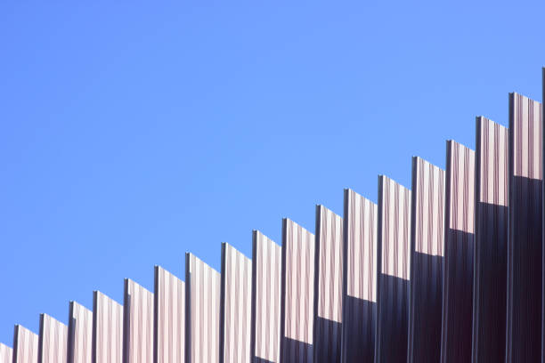 istock abstract curved lines against the sky 1215444987