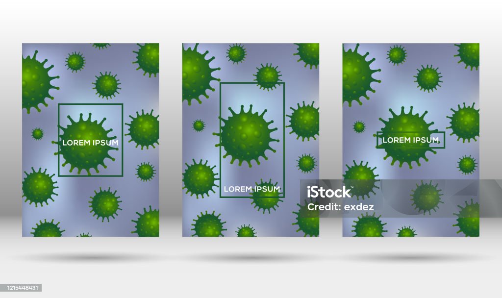 Corona Pattern Corona Pattern Design For Cover Or Banner Stock Illustration - Download ...