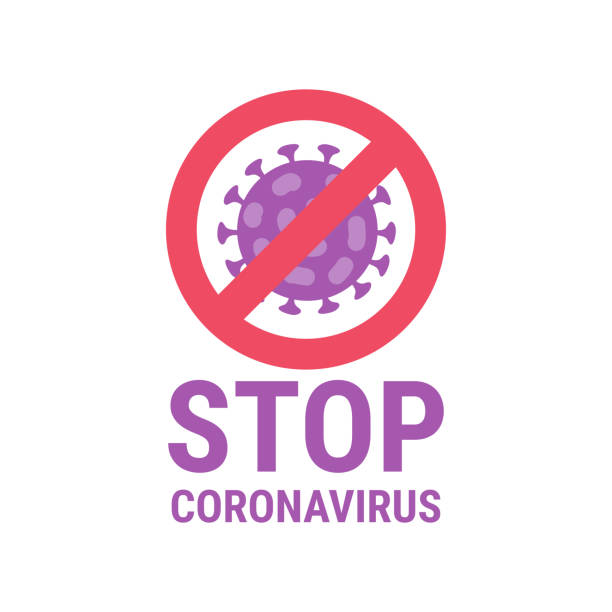 coronavirus vector art illustration