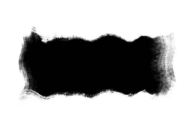 istock Black color graphic patches for background designs element 1215450833