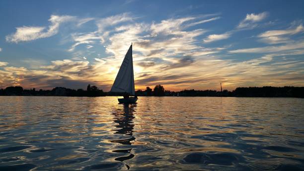 istock Boat on Reeuwijk Lake 1215457034