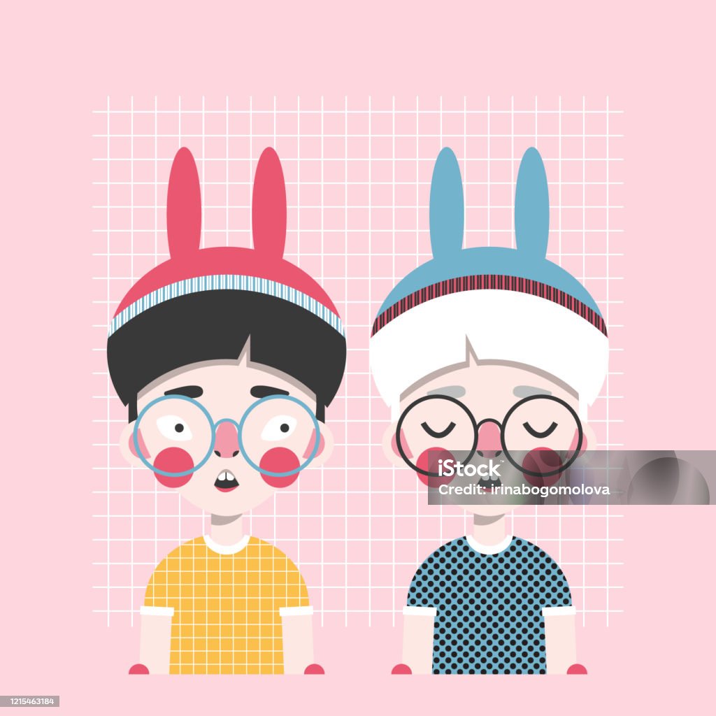 Ilustración de Conejitos Niños Personajes De Dibujos Animados Bonitos Gemelos Impresión Infantil Tarjeta Pegatina y más Vectores Libres de Derechos de Adolescente - iStock Ilustración de Conejitos Niños Personajes De Dibujos Animados Bonitos Gemelos Impresión Infantil Tarjeta Pegatina y más Vectores Libres de Derechos de Adolescente - iStock