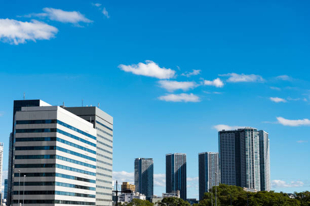 istock Tokyo cityscape seen from Shiodome 1215472594