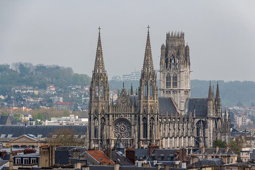 Saint-Ouen church in Rouen, France