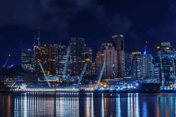 istock night view of Barangaroo, Sydney, Australia 1215474052