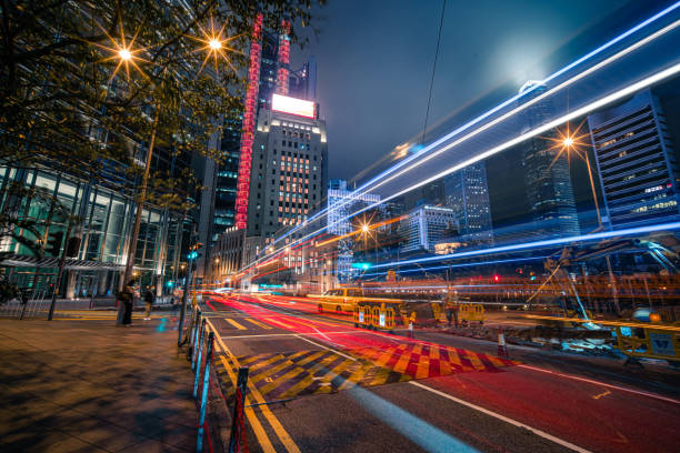istock Speed of Light in Hong Kong 1215484193