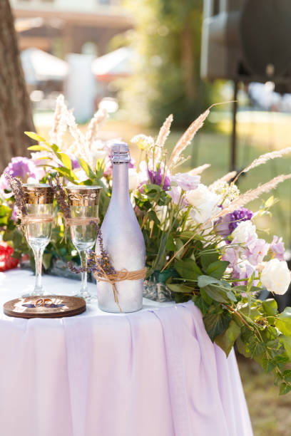 istock glasses with champagne at a wedding 1215485581
