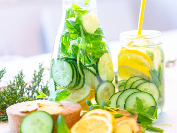 istock Detox water cocktail 1215493214