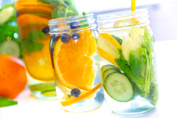 istock Detox water cocktail 1215493393