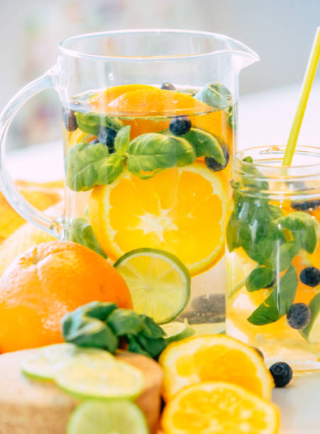 istock Detox water cocktail 1215493394