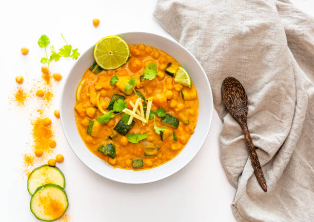 istock CHICKPEAS MASALA  Chole masala curry 1215493465