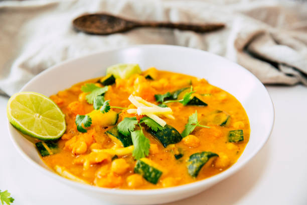 Indian food CHICKPEAS MASALA