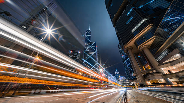 istock Speed of Light in Hong Kong 1215498806