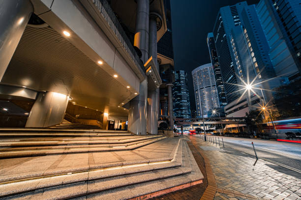 istock Hong kong night scene 1215499240
