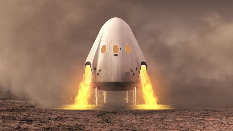 New Private Spacecraft Module Lands On Planet Mars