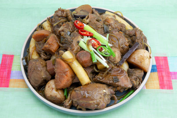 istock Stewed chicken with soy sauce 1215501881