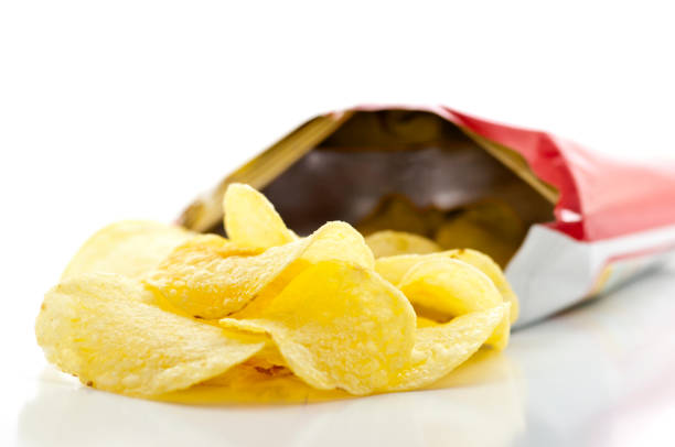 istock Bag of Potato Chips 1215504050