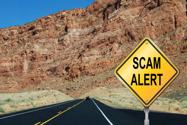 istock Road sign with rocky background 1215505083