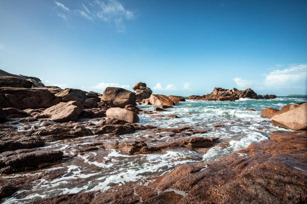 istock Pink granite coast. Ploumanac'h. Brittany 36 1215507246