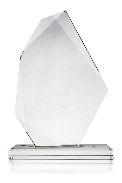 istock crystal blank award isolated on white background 1215507578
