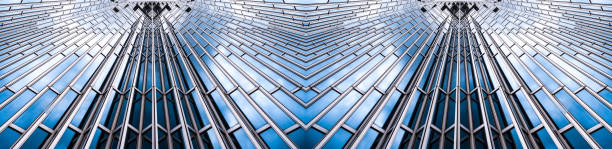 istock Architecture details Modern Building Glass facade Business background 1215507705