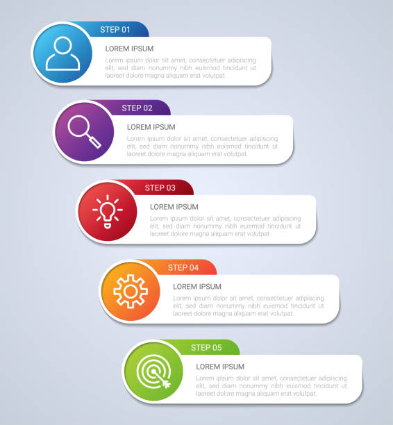 5 Tips Picture 4,100+ Infographics 5 Points Stock Illustrations, Royalty-Free Vector ...