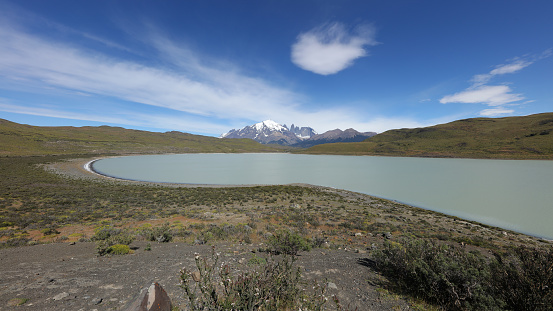 This photo was taken in the Torres del Paine National Park, Chile.