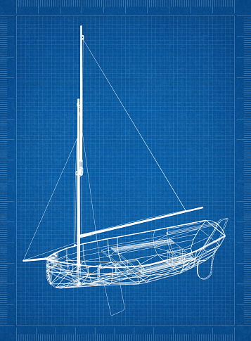 Sailing Boat blueprint