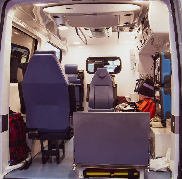 istock Interior of an ambulance 1215525765