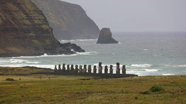 istock The Rano Raraku volcano 1215525895