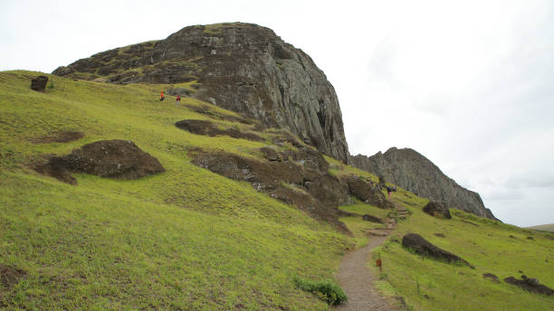 istock The Rano Raraku volcano 1215526938