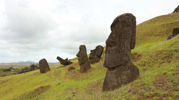 istock The Rano Raraku volcano 1215527099