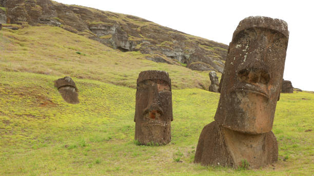istock The Rano Raraku volcano 1215527250