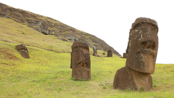 istock The Rano Raraku volcano 1215527478