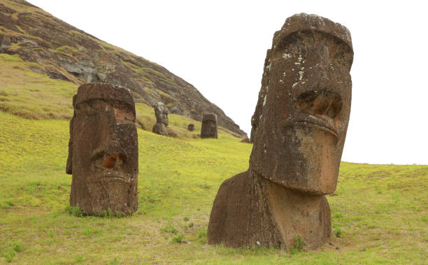 istock The Rano Raraku volcano 1215528518