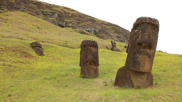istock The Rano Raraku volcano 1215528615