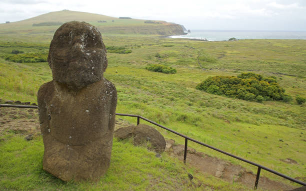istock The Rano Raraku volcano 1215528899