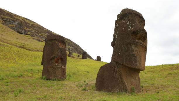 istock The Rano Raraku volcano 1215529070