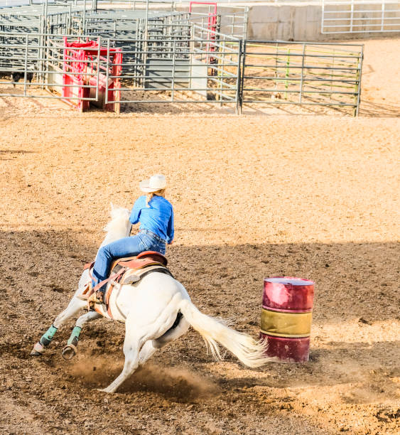istock Cowgirl Barrel Racing 1215532606