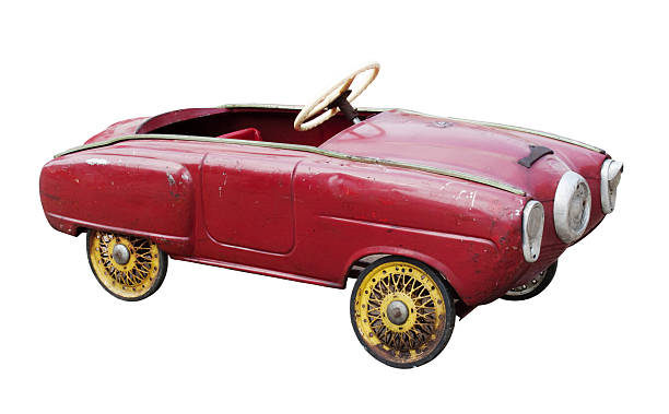 istock Vintage toy car 121554066