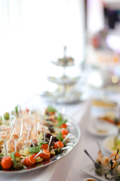 istock Vegeterian meals for banquet 1215544070