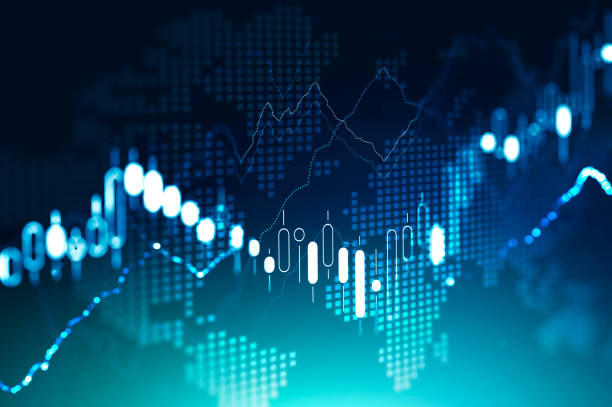 istock Creative digital graph, global stock market 1215554085