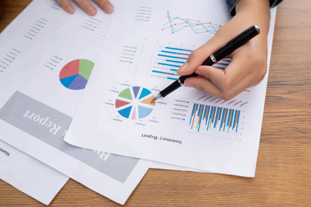istock Business woman signing a contract document on office. 1215559082