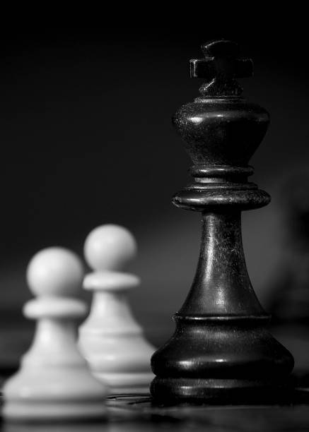 istock Chess photographed on a chessboard 1215559901