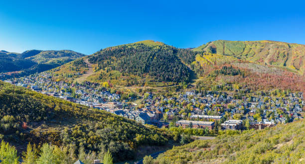 istock Park City, Utah in Autumn 1215564038